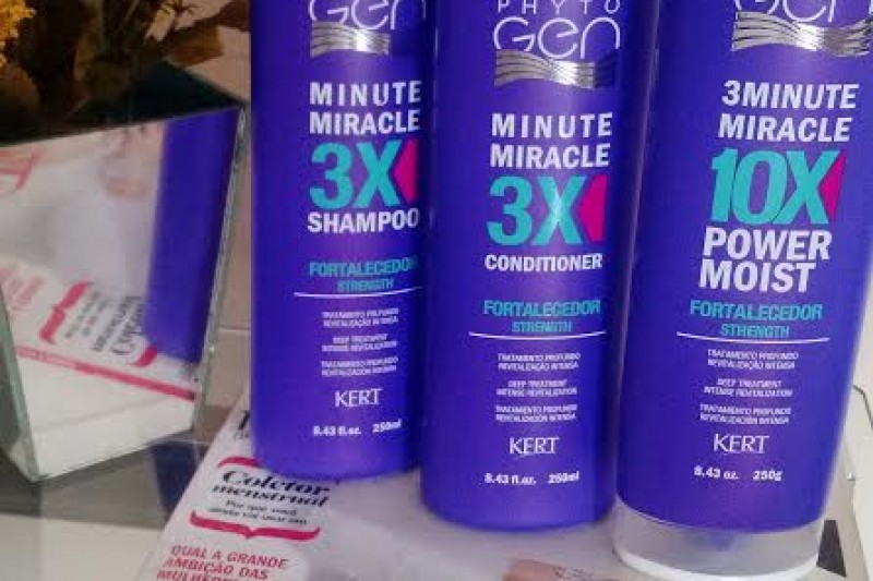 Tratamento Para Cabelos | Linha Minute Miracle Phyto Gen | Produtos