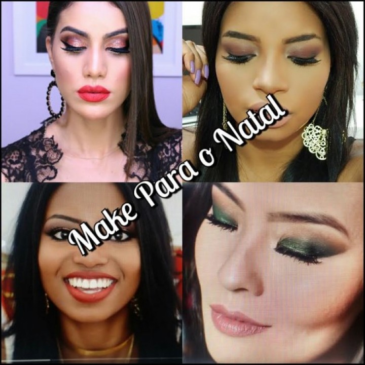 Maquiagem | Make Para o Natal